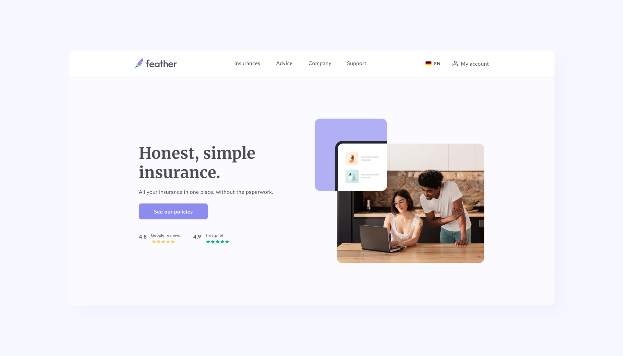 Feather insurance